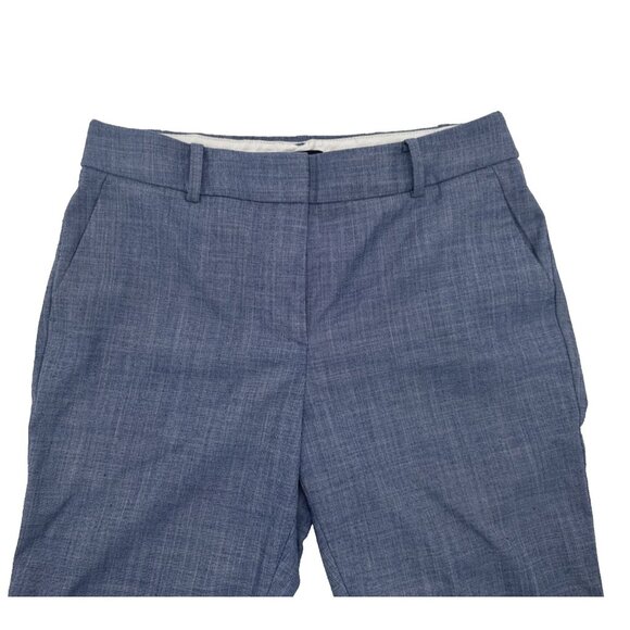 Talbots Blue Hampshire Ankle Pants‎ Women's Size 6 P Petite pockets - Picture 5 of 11